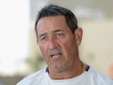 England batting coach Graham Gooch speaks during a press conference at the team hotel on November 7, 2012
