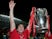 Harry Kewell celebrates winning the Champions League with Liverpool on May 25, 2005