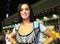 Katy Perry on the grid at the Singapore Formula One Grand Prix on September 23, 2012