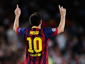 Messi goal gives Barca lead