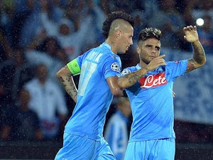 Lorenzo Insigne strike puts Napoli ahead