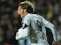 Swansea's Michu celebrates after grabbing a late equaliser against Liverpool on September 16, 2013