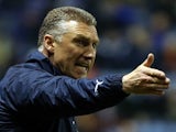 Leicester boss Nigel Pearson on the touchline on March 29, 2013