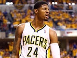 Indiana Pacers' Paul George in action against Miami Heat on June 1, 2013