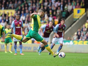 Villa hang on for Norwich win