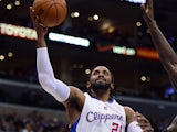 Los Angeles Clippers' Ronny Turiaf in action against Portland Trail Blazers on January 27, 2013