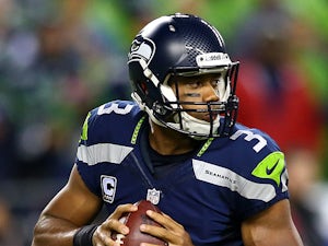 Seattle Seahawks' Russell Wilson in action against San Francisco 49ers on September 15, 2013