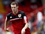 Stephen Pearson of Bristol in action during the npower Championship match between Bristol City and Blackburn Rovers at the Ashton Gate Stadium on September 15, 2012