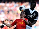 Southampton's Victor Wanyama challenges Liverpool's Spanish striker Iago Aspas on September 21, 2013