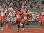 Canadian Ben Johnson speeds to win the 1988 Seoul Olympic 100m final in a world record 9.79 seconds on 24 September, 1988