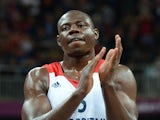 GB basketball player Eric Boateng after a game with China on August 6, 2012