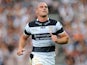 Gareth Ellis of Hull FC in action during the Tetley's Challenge Cup Semi Final between Hull FC and Warrington Wolves at John Smith's Stadium on July 28, 2013