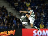 Sporting's Dutch defender Khalid Boulahrouz controls the ball during the Portuguese League football match Porto vs Sporting on October 7, 2012