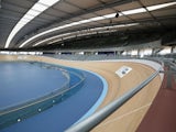 Workmen redevelop the velodrome which was used in the London 2012 Olympic Games prior to the opening of a portion of the park to the general public on April 16, 2013