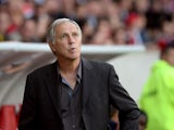 Lille's French coach Rene Girard attends the French L1 football match Lille vies Evian TG on September 24, 2013