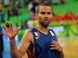 France's Tony Parker in action during the FIBA Eurobasket championships semi-final match against Spain on September 20, 2013