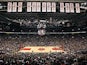 A general view of the court Toronto Raptors face the Indiana Pacers at the Air Canada Centre on October 31, 2012