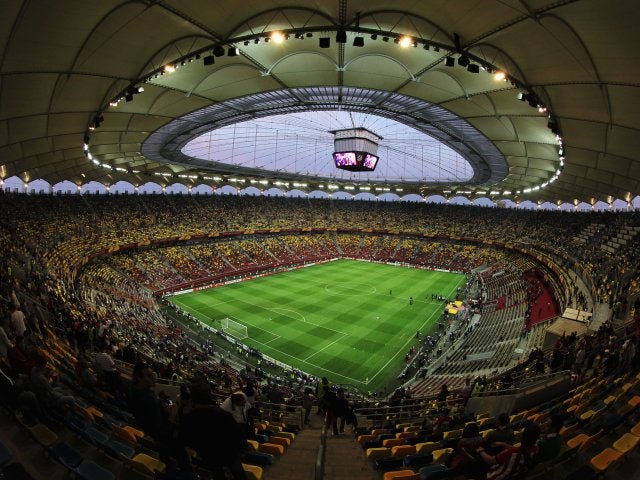 A general view of the Arena Nationala.