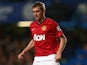 Manchester United's Darren Fletcher in action against Chelsea during their League Cup match on October 31, 2012