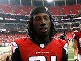 Falcons defensive player Desmond Trufant leaves the field following a game with St Louis on September 15, 2013 