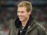 Bayern Munich defender Holger Badstuber is seen prior to the UEFA Champions league group F football match between Bayern Munich and Lille OSC at Allianz arena in Munich on November 7, 2012