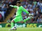 Spurs 'keeper Hugo Lloris in action against Crystal Palace on August 18, 2013