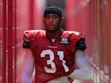 Cardinals' Justin Bethel walks out at the club's training camp on July 29, 2013