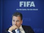 Michael J Garcia, Chairman of the investigatory chamber of the FIFA Ethics Committee, gestures during a press conference at the FIFA's headquarter on July 27, 2012