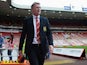 David Moyes, manager of Manchester United walks pitchside prior to the Barclays Premier League match between Sunderland and Manchester United at the Stadium of Light on October 5, 2013