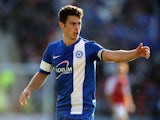 Tommy Rowe of Peterborough United during the Sky Bet League One match between Rotherham United and Peterborough United at The New York Stadium on September 28, 2013