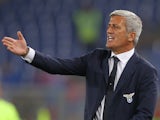 Lazio boss Vladimir Petkovic barks the orders against Catania on September 25, 2013