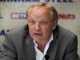 Frank Maloney of Frank Maloney Promotions talks during the Boxnation Press Conference on June 26, 2013