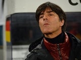 German head coach Joachim Loew attends the FIFA 2014 World Cup Group C qualifying football match Germany vs Republic of Ireland in Cologne, western Germany on October 11, 2013