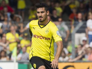 Gundogan heads Dortmund in front
