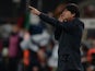 German head coach Joachim Low reacts during the FIFA 2014 World Cup Group C qualifying football match Germany vs Republic of Ireland in Cologne, western Germany on October 11, 2013