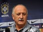 Brazilian football team coach Luiz Felipe Scolari speaks during a press conference after a training session ahead of a friendly football match with South Korea in Seoul on October 11, 2013