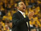 Golden State Warriors head coach Mark Jackson on the sidelines during his team's game against San Antonio Spurs on May 16, 2013