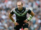 Richard Whiting of Hull FC looks on during the Tetley's Challenge Cup Final between Wigan Warriors and Hull FC at Wembley Stadium on August 24, 2013