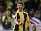 Rob Kiernan of Burton Albion in action during the npower League Two match between Burton Albion and Northampton Town at The Pirelli Stadium on September 29, 2012