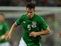 Republic of Ireland defender Sean St Ledger in action against England on May 29, 2013