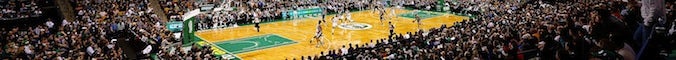 Boston Celtics' TD Garden during a match against the San Antonio Spurs on November 21, 2012