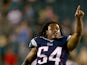 Dont'a Hightower #54 of the New England Patriots celebrates the win over the Philadelphia Eagles on August 9, 2013
