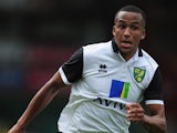 Martin Olsson of Norwich City in action during the pre-season friendly match between Norwich City and Panathinaikos at Carrow Road on August 10, 2013