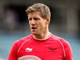 Scarlets head coach Simon Easterby looks on prior to during the Heineken Cup match between Harlequins and Scarlets at Twickenham Stoop on October 12, 2013