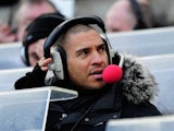 Ex Player and Radio commentator Stan Collymore looks on before the Barclays Premier League match between Newcastle United and Aston Villa on February 5, 2012