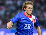 Alen Halilovic of Croatia in action during the international friendly match between Portugal and Croatia on June 10, 2013 