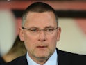 Scotland manager Craig Levein during the World Cup qualifying match against Wales on October 12, 2012