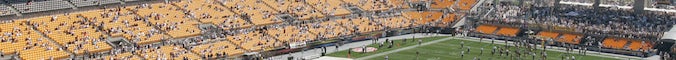 General view of Heinz Field before the game between the Pittsburgh Steelers and the Oakland Raiders on September 12, 2004 