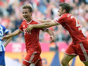 Team News: Gotze starts as false nine for Bayern