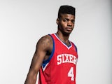 Nerlens Noel #4 of the Philadelphia 76ers poses for a portrait during the 2013 NBA rookie photo shoot at the MSG Training Center on August 6, 2013